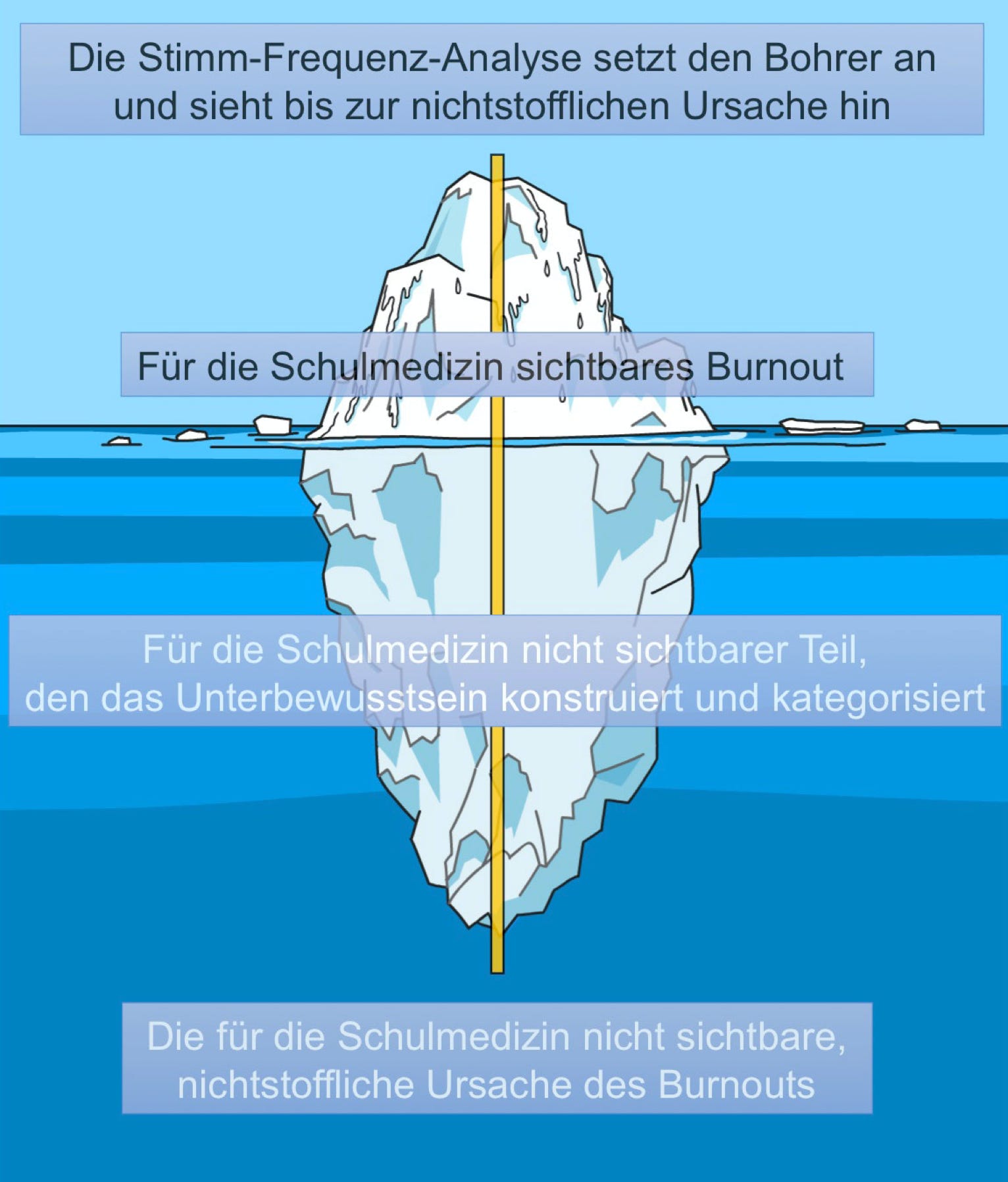 Erkennen der Ursache von Burout und Stress mit der Stimm-Frequenz-Analyse nach Dr. Heinen